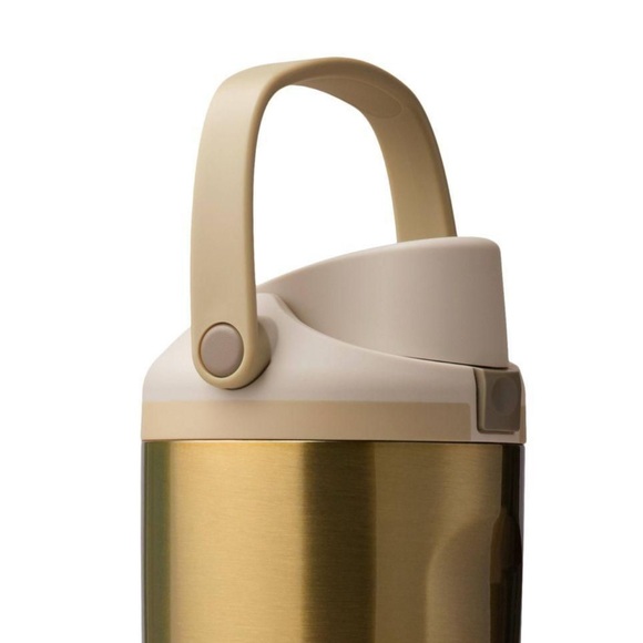 NWT Holiday Owala Gold Stainless Steel Tumbler 30oz - Picture 3 of 12